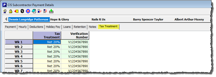 tax treatment