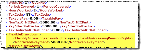 xml rti flexible