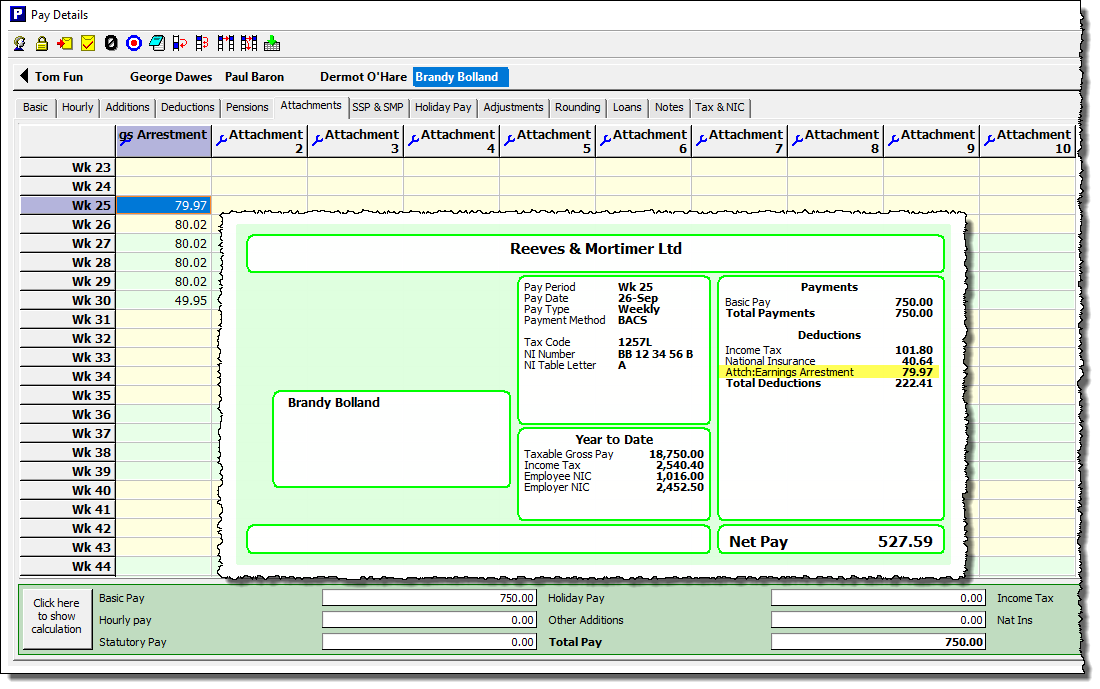 payslip