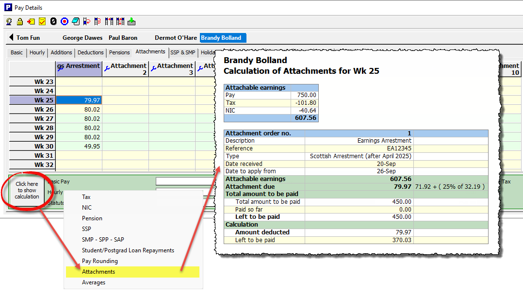 See calculation